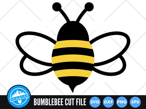 Honey Bee SVG Files Bumblebee SVG Graphic By Lddigital Creative Fabrica