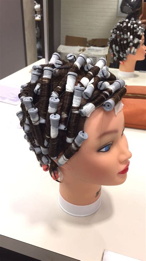 Gray Bricklay Perm Permed Hairstyles Perm Different Types Of Curls