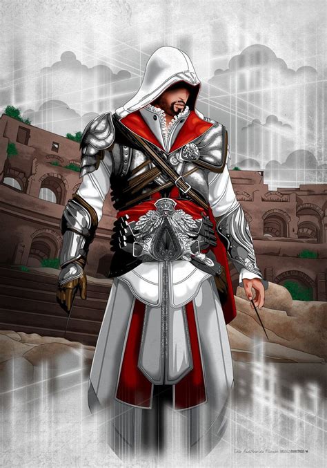 Ezio Auditore Da Firenze Roma 1499 By Dimitrosw On Deviantart Assassins Creed Cosplay