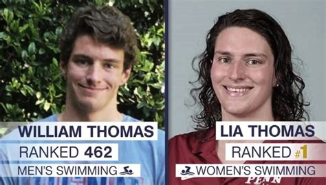 Ncaa Rejects Swimmer William Thomas As Woman Of The Year Vigilant Links