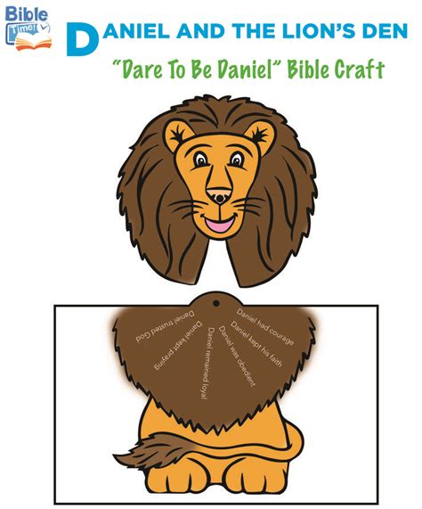 Pin On Daniel Kids Bible Crafts And Activities