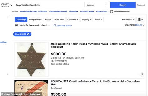 Influencer Slams Ebay For Profiting Off The Holocaust Selling