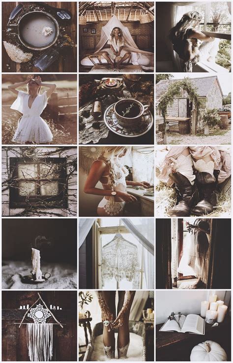 Boho Witches Series Vii Cottage Aesthetic Witch