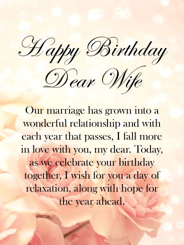 I'm so blessed to have a wife like you to walk by my side through all of. Happy Birthday Wishes for Wife - New Birthday Wishes