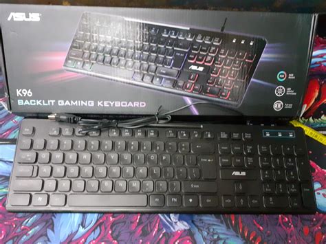K96 Asus Backlit Gaming Keyboard Rgb Light Lazada Ph
