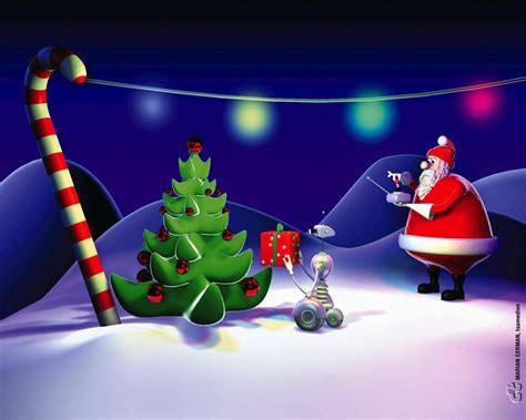 Merry Christmas Animated Wallpapers Wallpaper Cave