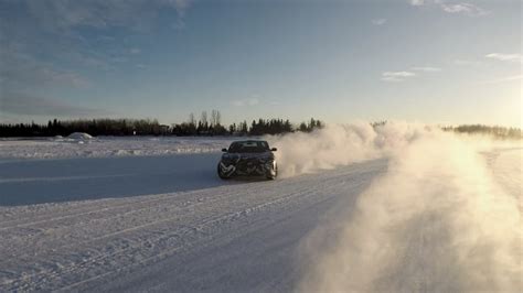 This Lucid Air Electric Car Winter Test Video Reminds Us Snow Can Be