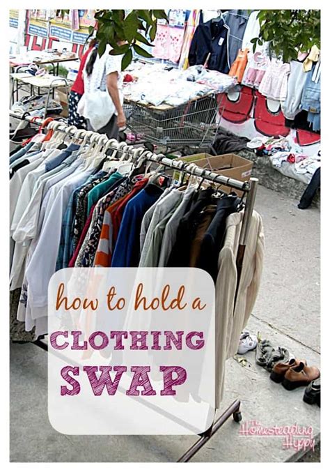 How To Hold a Clothing Swap The Homesteading Hippy