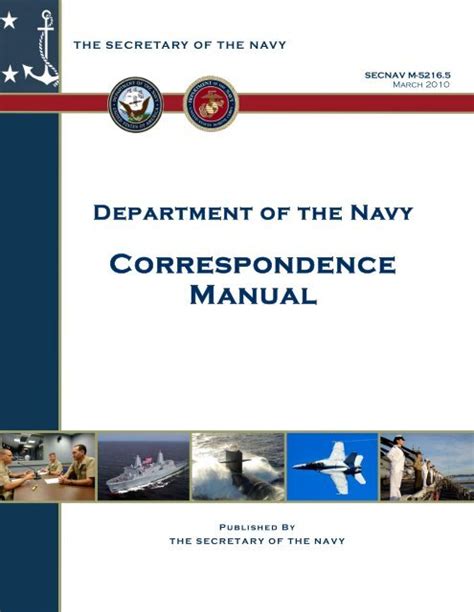 Correspondence Manual Us Marine Corps Forces Reserve