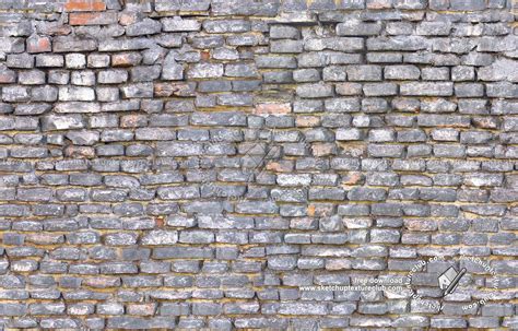 Old Damaged Wall Bricks Texture Seamless