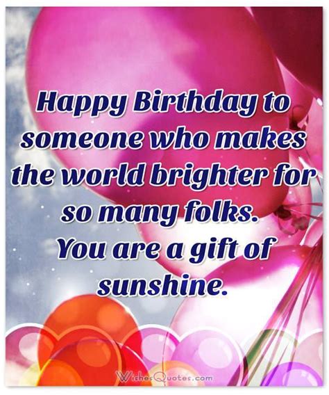 birthday wishes for someone very special quotes