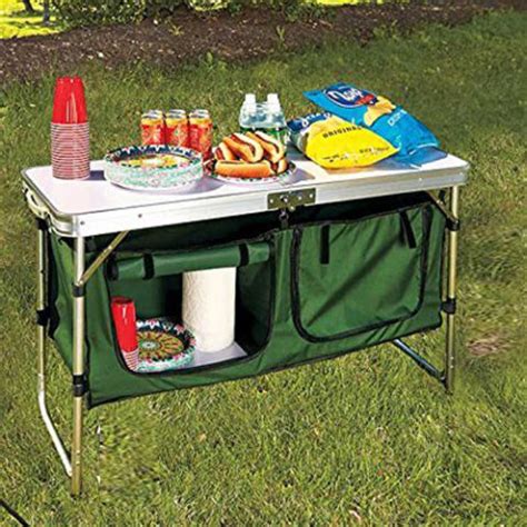 If you are planning to set up camp in a different location every day, then a portable table with a sink might not be for you. 9 Best Camping Kitchens for 2018 - Top-Rated Portable ...