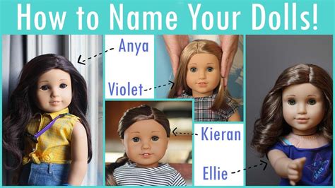 How I Name My American Girl Dolls Agtriviamaster Youtube