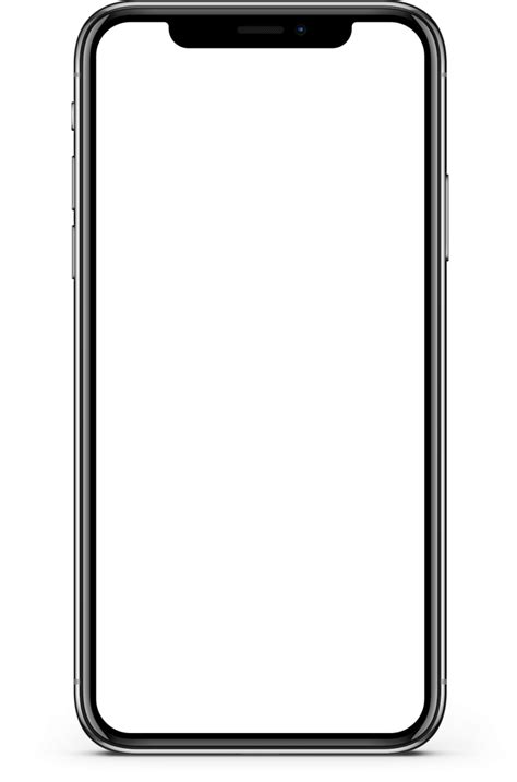 Iphone X Screen Mockup Transparent Png Transparent Png