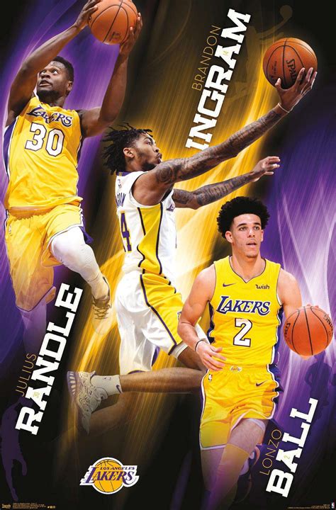 Trends International Printed Los Angeles Lakers Posters 1472 X 2237