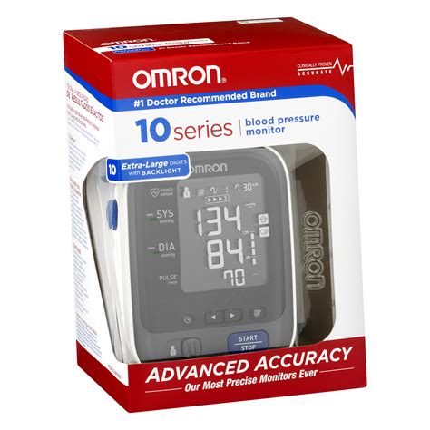 Omron 10 Series Advanced Accuracy Upper Arm Blood Pressure Monitor With