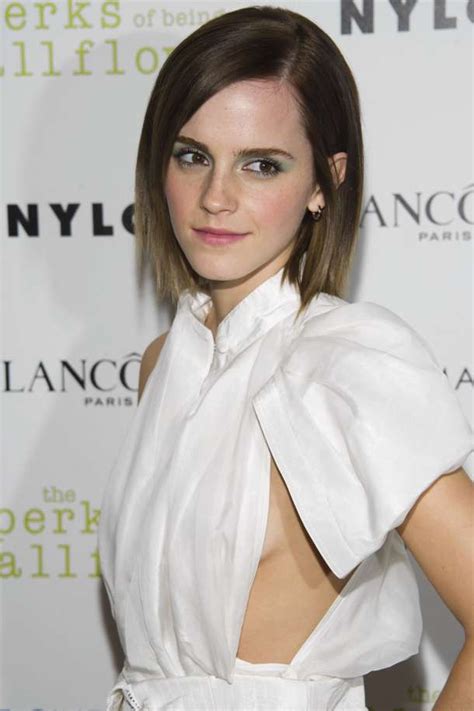 Emma Watson Shows Some Skin On Red Carpet Days After Suffering Near Wardrobe Malfunction At The