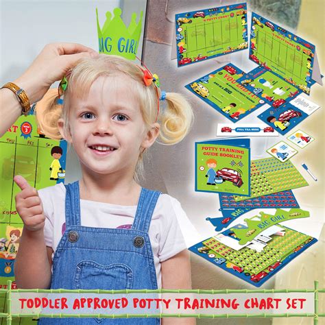 Potty Training Chart For Toddlers Cars And Racer Design Sticker