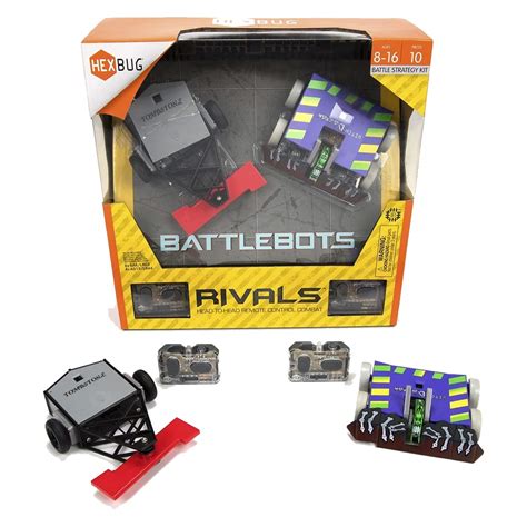 Hexbug Battlebots Rivals Blacksmith And Biteforce Toys For Kids Fun