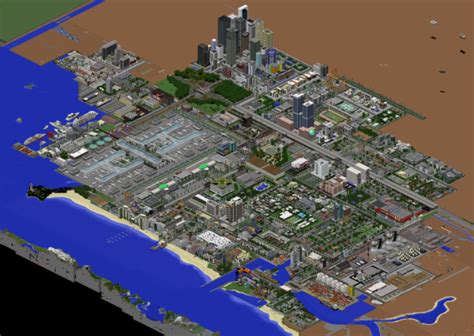 Minecraft City Map Telegraph