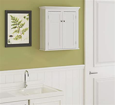 Spirich Home Bathroom Cabinet Wall Mounted Hanging Bathroom Storage