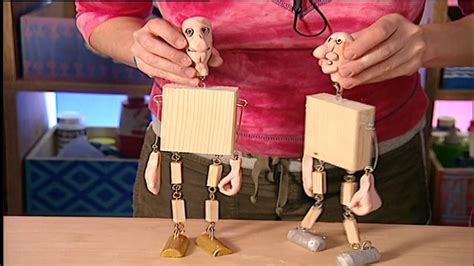 basteln mit kindern marionetten selber bauen youtube