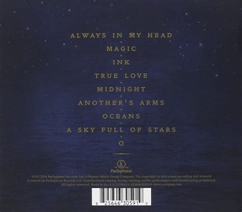 Coldplay Ghost Stories New Cd Album Magic A Sky Full Of Stars