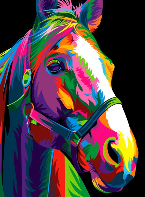 Pin By Kybu Nk On Redit Colorful Animal Paintings Pop Art Animals