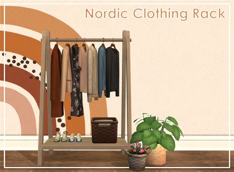 Mlys Clothing Racksnot All Sims Can Afford A Fancy Walk In Closet So