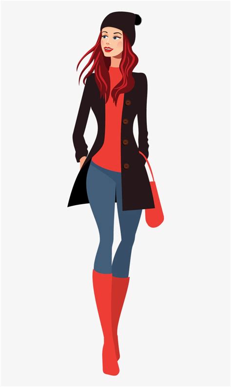 Collection Of Fashion Girl Png High Beautiful Girl Png Cartoon