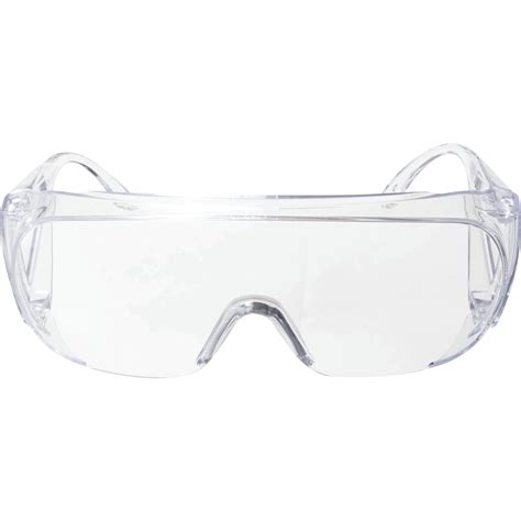 honeywell polysafe safety glasses clear lens wraparound clear frame anti fog 1002550