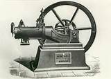 Pictures of Invented First Gas Engine