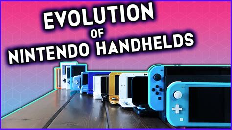 Evolution Of Nintendo Handhelds Neander Meander Youtube