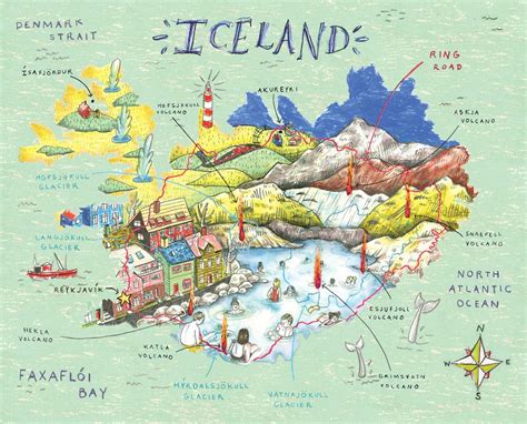 Image Illustration — Melissa Lee Johnson Исландия