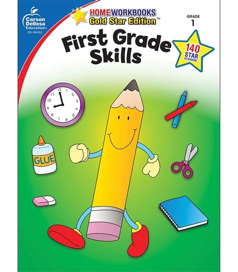 Grade Home Workbooks First Grade Skills Workbook First Grade Education Supplies Grade