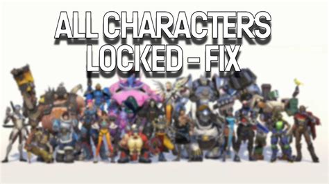 overwatch 2 all heroes locked how to fix the problem