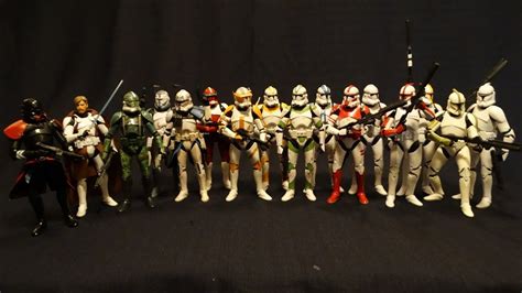 Every Black Series Clone Trooper Ever Part One Youtube