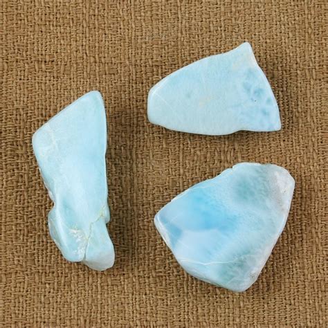 Larimar A Grade Tumbled And Polished Stones