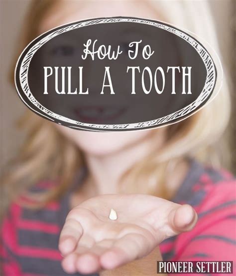 Possibly, but it's a bad idea. How to Pull a Tooth (With images) | Loose teeth kids