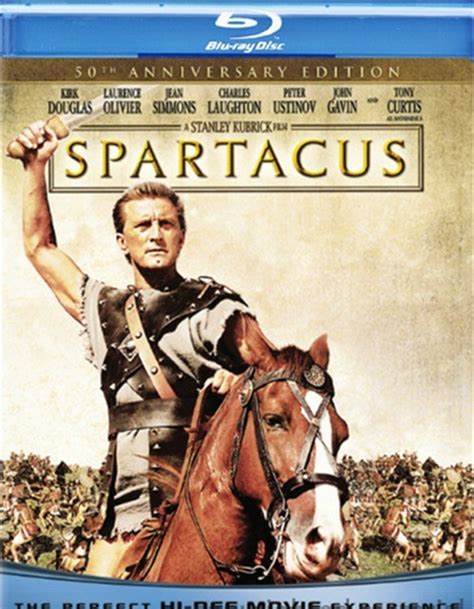 Spartacus 50th Anniversary Edition Blu Ray 1960 DVD Empire