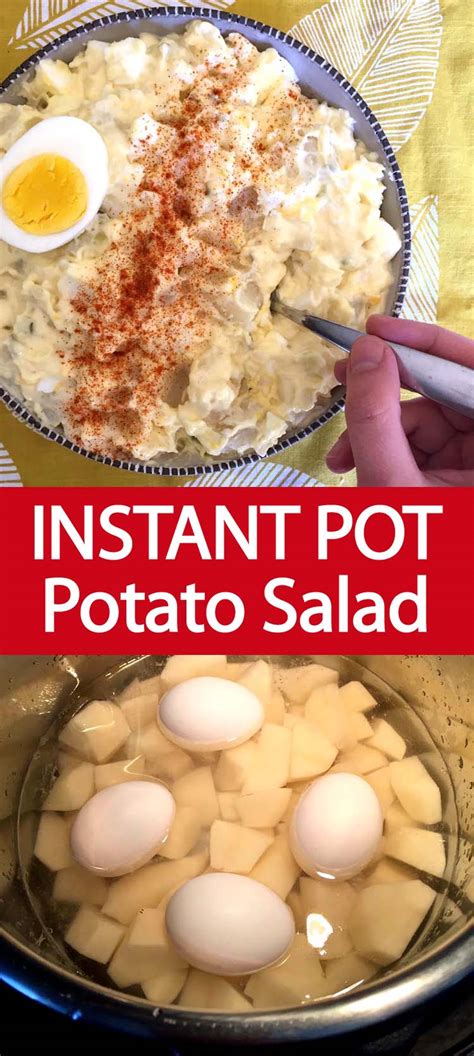 Instant Pot Potato Salad Recipe Melanie Cooks