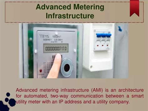 Ppt Advanced Metering Infrastructure Powerpoint Presentation Free