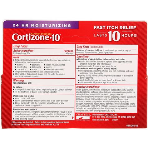 Cortizone 10 Maximum Strength Intensive Healing Formula 2 Ounce Pack