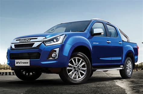 Isuzu D Max V Cross Facelift Launched In India At Inr 155 Lac