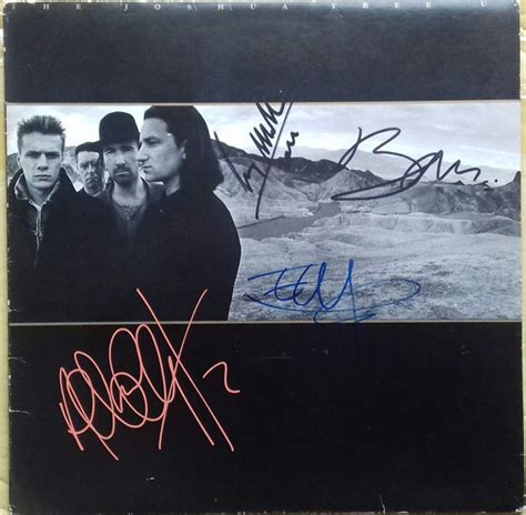 U2 Joshua Tree Signed Album Lp 19871987 Catawiki