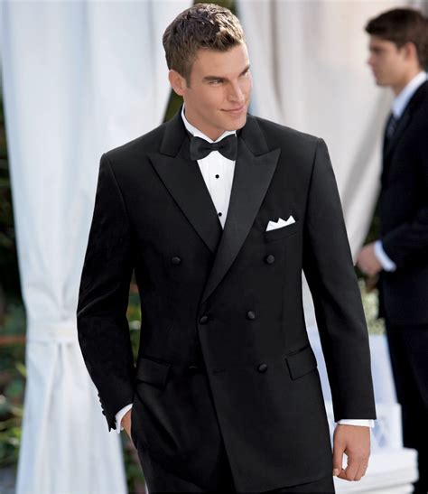 Black Double Breasted Tuxedo Jacket Tuxedo For Men Wedding Suits Men Black Double Breasted Suit