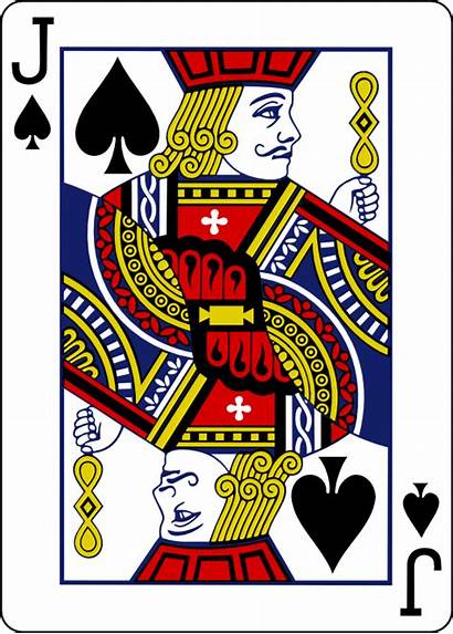 Jack Playing Cards Clipart Spades Individual Card