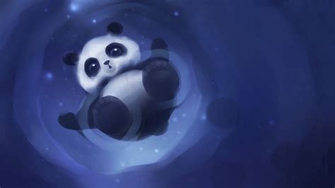 Cute Panda Anime Wallpaper