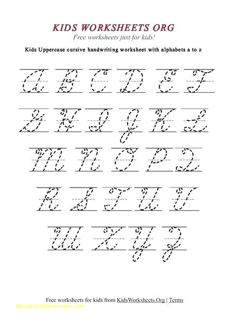 The solid line version of jardotty. Free printable cursive handwriting worksheets for 3rd grade