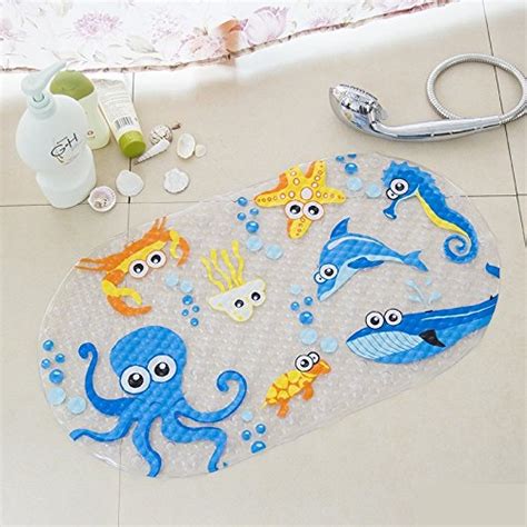 Nicht mehr unfälle rutschen, keine angst mehr von ihr baby oder kind einen schlag auf den kopf. feidol rutschfeste Baby Badematte mit Saugnäpfen für Wanne ...